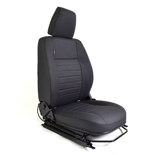 Front Seat Pr Heated Black Leather Black Stitch Ex