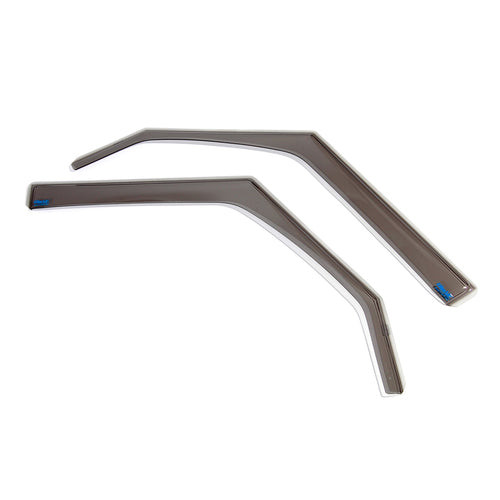 Wind Deflector Front (Pair) Light Smoke Climair