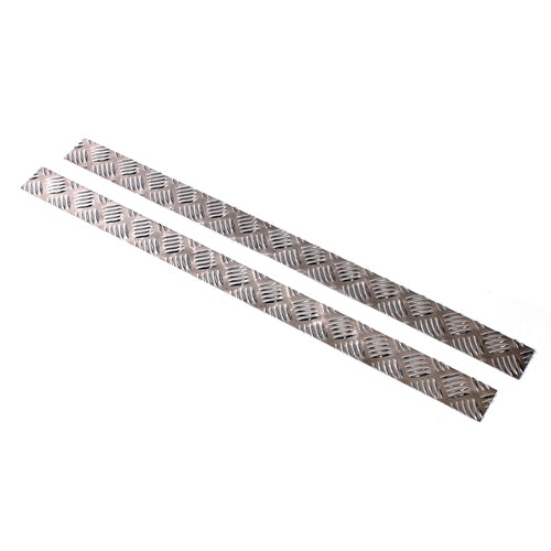 *Pair*Chequer Plate Frt Door Lwr 2mm