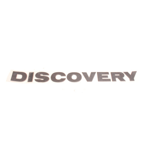 Rear Badge - Adventurer - Gunsmoke Silver