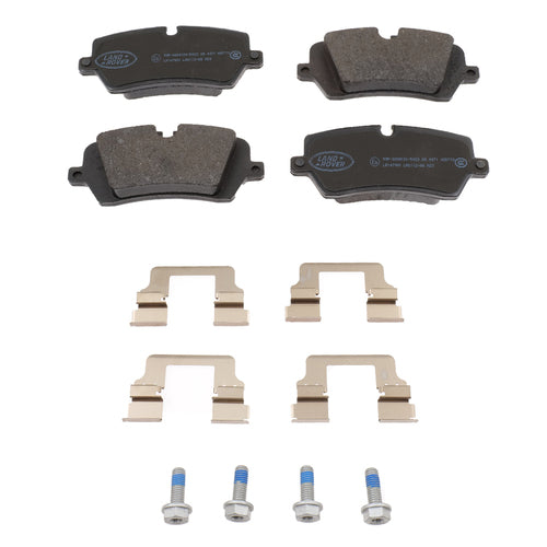 Rear Brake Pad Set. Performance Brake Pads. Includes Clips