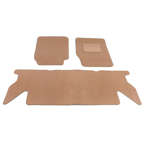 Carpet Mat Set RHD (3 piece) Beige