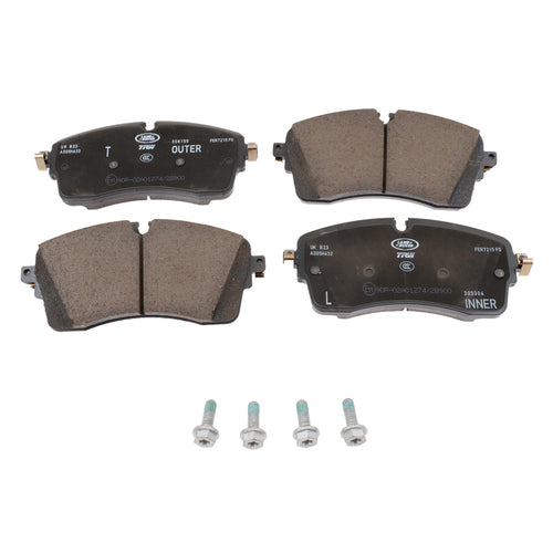 Front Brake Pad Set. Does Not Include Clips.
