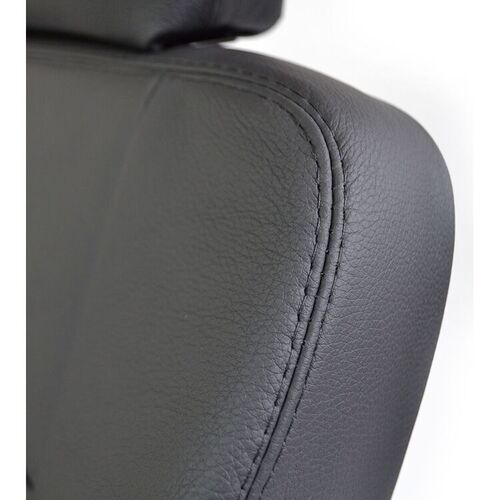Front Seat Pr Heated Black Leather Black Stitch Ex