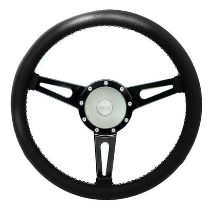 William Blk Lthr Blk Spoked 15 Stg.Wheel