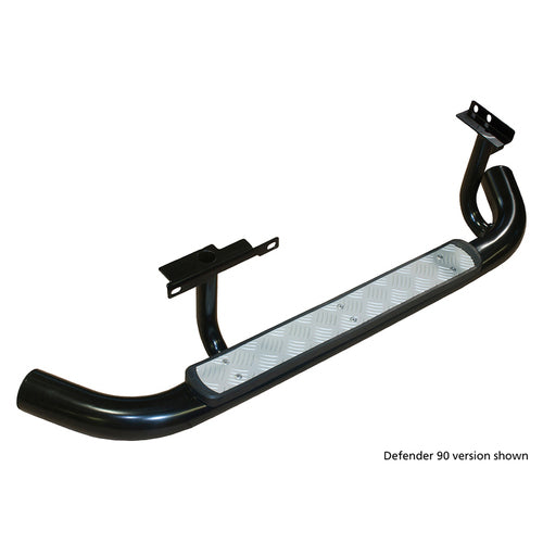 Pair Side Step Fire & Ice Style Chqr Plt Britpart