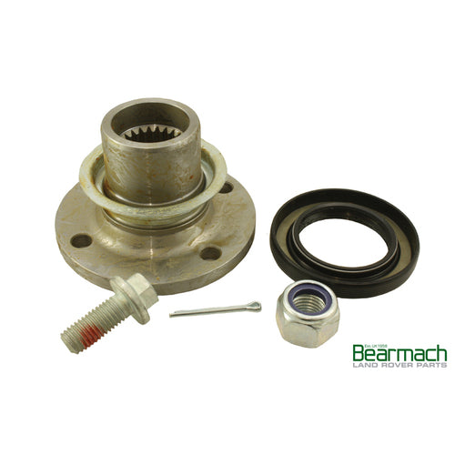 Flange and Deflector