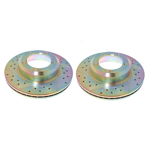 Brake Disc Front Performanc (Pair) Vented 298mm Bp