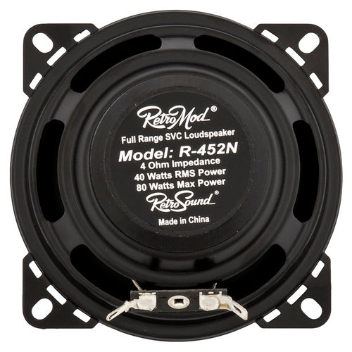 Retromod Speakers, 4.5", 2 Way, Svc Pair (R-452N)