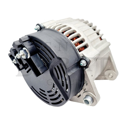 Alternator Assembly, 120 amp Marelli Alternator with 4 fixing lugs - Land Rover