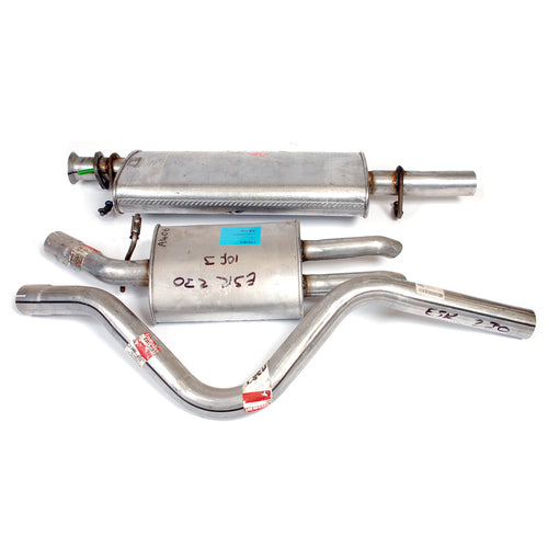 MUFFLER - CENTRE AND REAR