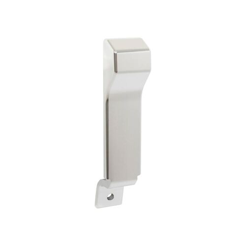 Door Lock Push Knob Aluminium Finish
