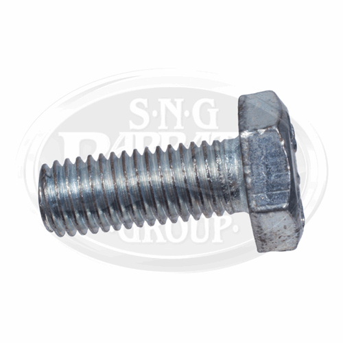 Setscrew Hex Head - 1/4"unf x 5/8", Bzp Finish