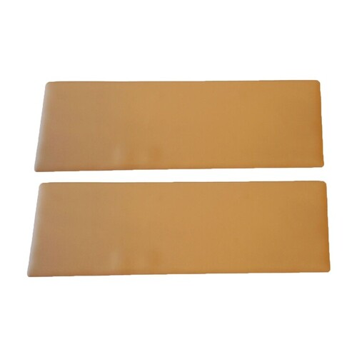Front Door Card Panel Upper Pair Palomino