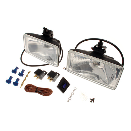 DRIVING LAMPS RECTANGULAR (PAIR) AFTERMARKET