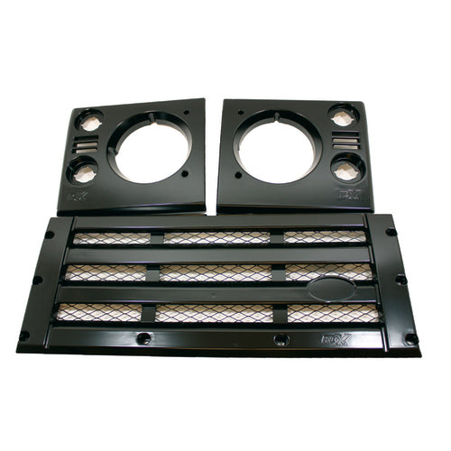 KBX Grille Kit Black with Black Mesh