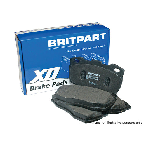 Rear Brake Pad Set. Does Not Include Springs