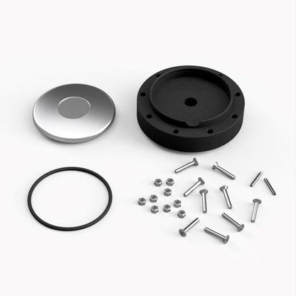 Steering Wheel Boss Small Silver 36 Splines